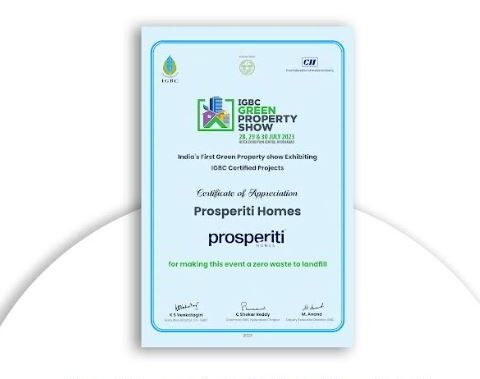 Prosperiti Homes: Hyderabad’s 1st Sustainable Homes, EKAM