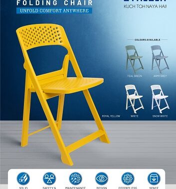 ITALICA Unveils India’s First Fully Plastic Folding Chair – Phoenix Folding Chair