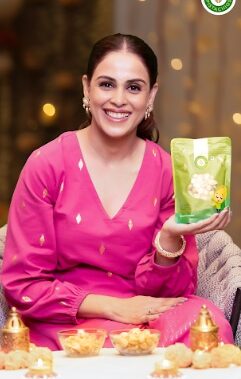 California Pistachios Add a Healthy Twist to Genelia Deshmukh’s Dhamakedaar Diwali Celebrations