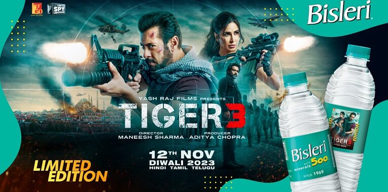 Bisleri Elevates its Brand Love Story Nationwide with Tiger 3