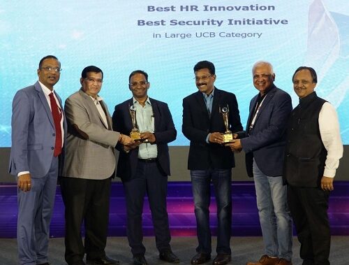 Bharat Co-operative Bank (Mumbai) Ltd. Wins an Eminent Award for Best Security Initiative at the 17th ANCBS by NAFCUB and Banking Frontiers