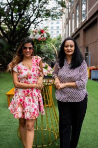 Nirmala Balakrishnan and Manisha GM Renaissance Race Course Hotel