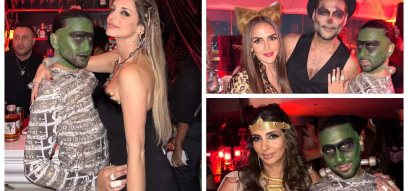 Sussanne hosts Halloween-themed party