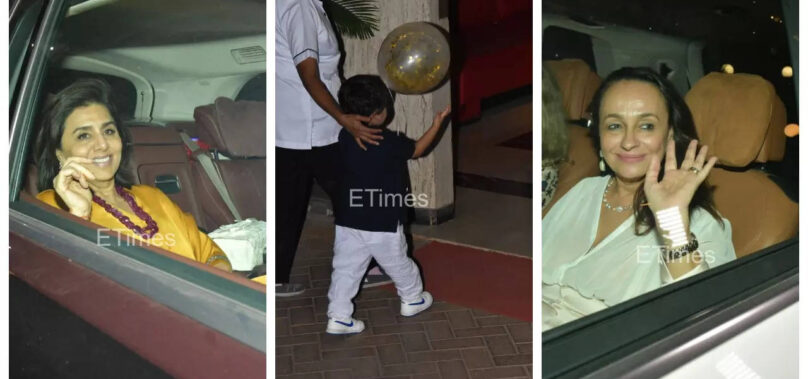 Alia & Ranbir host Raha’s first birthday party