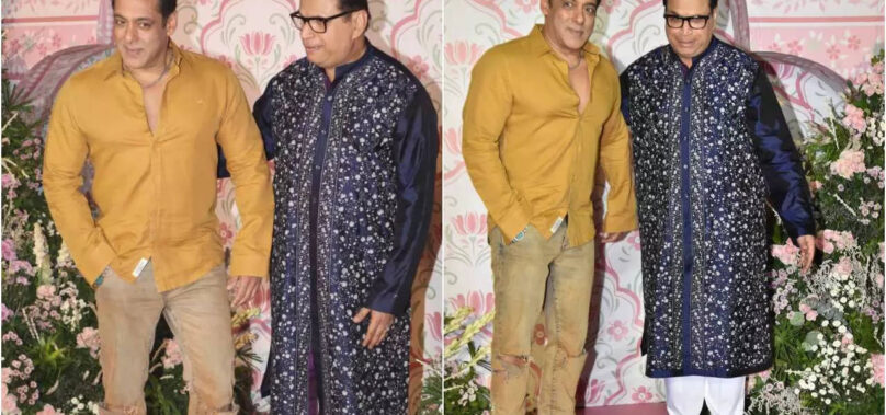 Salman attends Ramesh Taurani’s Diwali bash