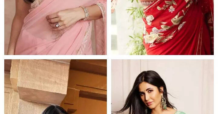 Take Diwali inspo from Katrina’s festive sarees