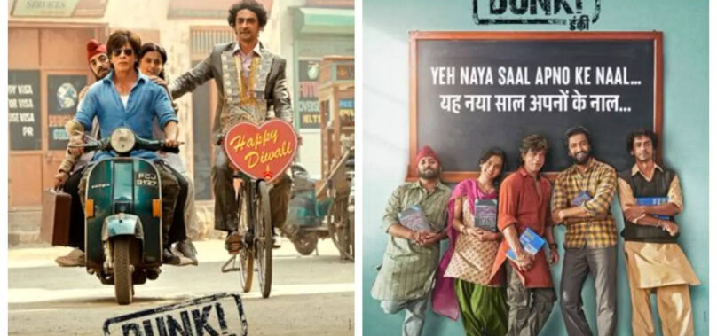 SRK drops news posters of Dunki