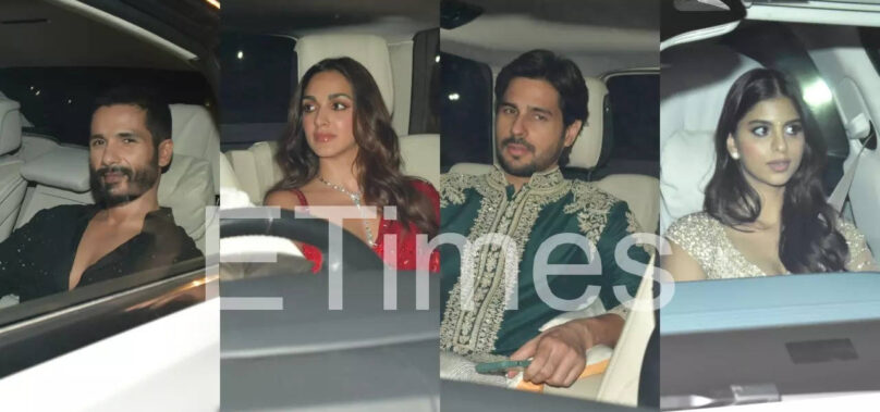 SRK, Kiara, Sid, Shahid: Celebs at a Diwali bash