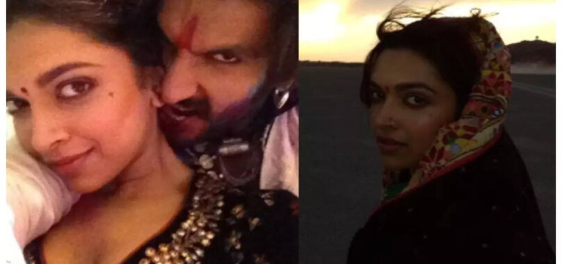 UNSEEN BTS pics of Ranveer-DP from Ram Leela