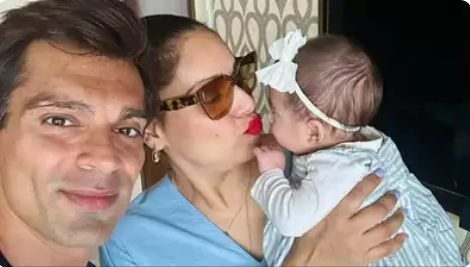 Video: Karan and daughter Devi’s fun moments