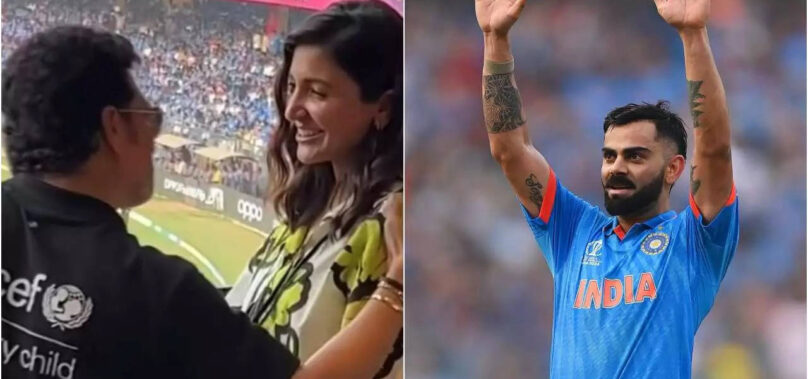 Sachin Tendulkar’s candid moment with Anushka