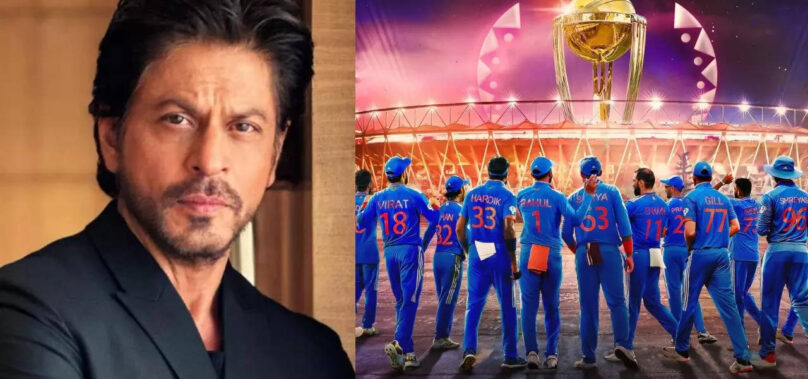 SRK cheers for Team India for World Cup Finals