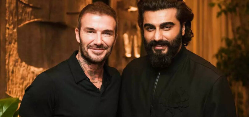 Arjun reacts to being ‘shorter’ than Beckham