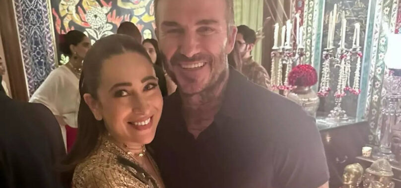 Karisma trolls herself on pics with Beckham