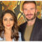 Gauri shares a cheery pic with David Beckham