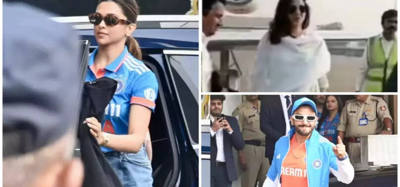 Anushka, Ranveer rally behind Team India for WC final