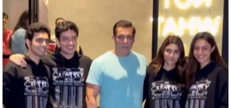 Salman joins Alizeh for Farrey promotions