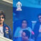 SRK holds Asha Bhonsle’s tea cup at WC final