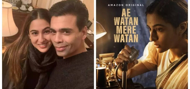 Karan-Sara launch Ae Mere Watan motion poster