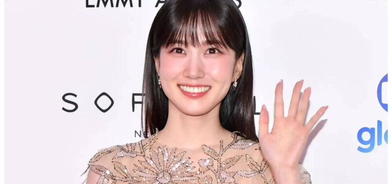 Park Eun-bin dazzles in GOLD at Emmy Awards