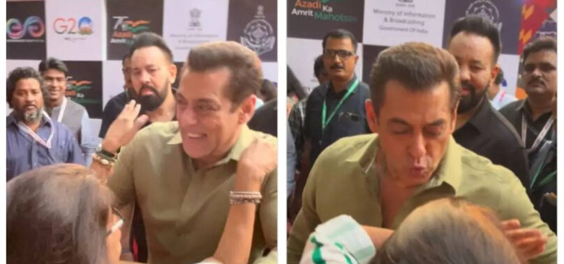 Salman’s fun banter with a journalist: Video