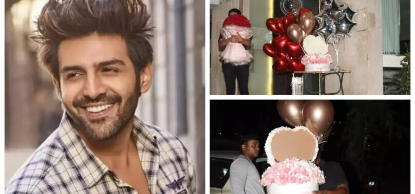 Cakes, flowers arrive for Kartik’s 33rd birthday