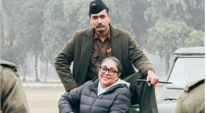 Sam Bahadur: Vicky-Meghna pose for a pic