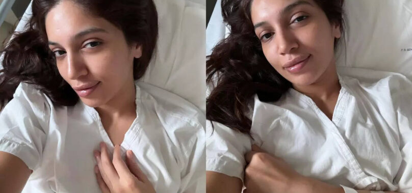 Bhumi shares PICS from hospital