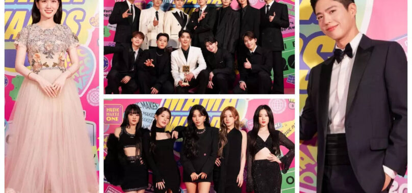 Celebs at 2023 MAMA Awards day 2