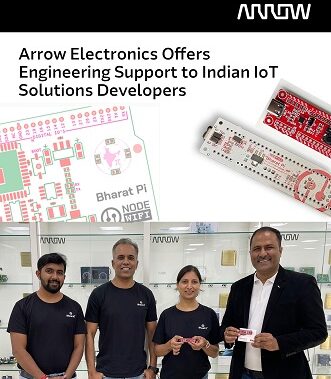 Arrow Electronics Offers Engineering Support to Indian IoT Solutions Developers