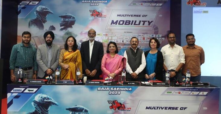 Beyond Conventional Wheels: BAJA SAEINDIA 2024 Initiates Virtual Round at Chitkara University