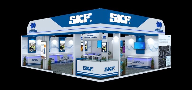 SKF India Showcases Innovative Solutions at Paperex 2023