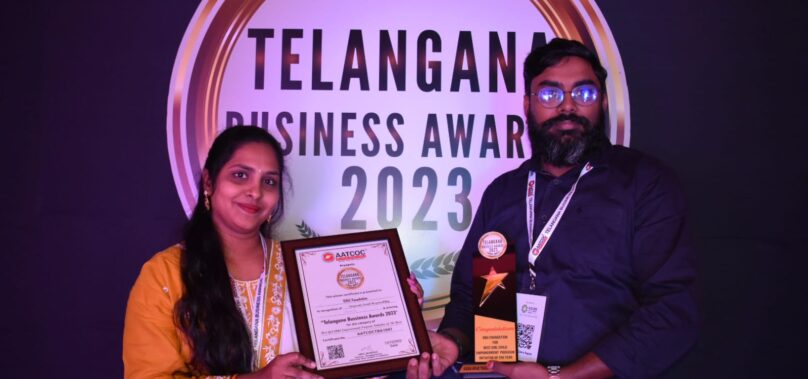 BBG Foundation Earns Prestigious Recognition as Winner of Telangana Business Awards for Outstanding Girl Child Empowerment Program