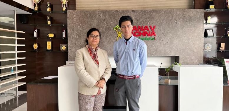 Manav Rachna International School, Charmwood’s Kanav Saluja Attains All India Rank 2 in AILET 2024