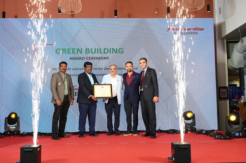 Featherlite THE ADDRESS, Chennai Receives the ‘LEED GOLD CERTIFICATION’ from USGBC