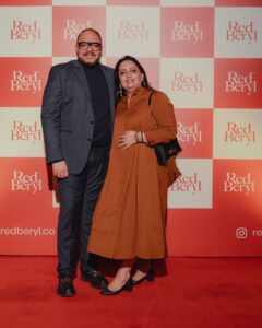 Luxury At Your Feet With Red Beryl Nealesh Dalal & Wife