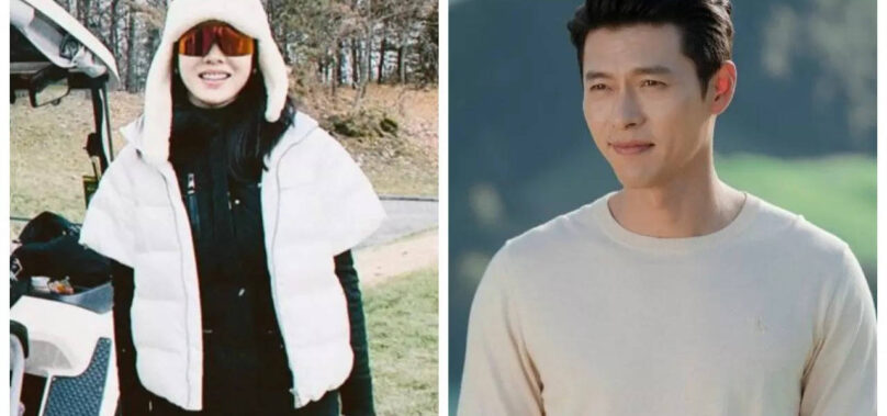 PICS: Son Ye-jin enjoys golf on a snowy day