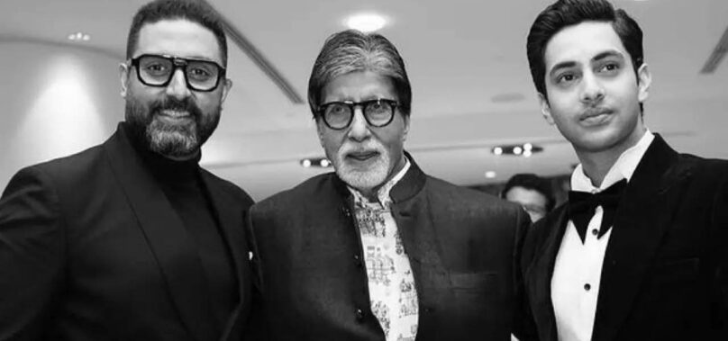 Agastya’s priceless pic with Big B and Abhishek