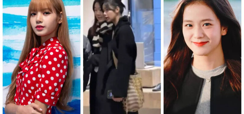 Lisa, Jisoo spotted on a shopping spree in Paris