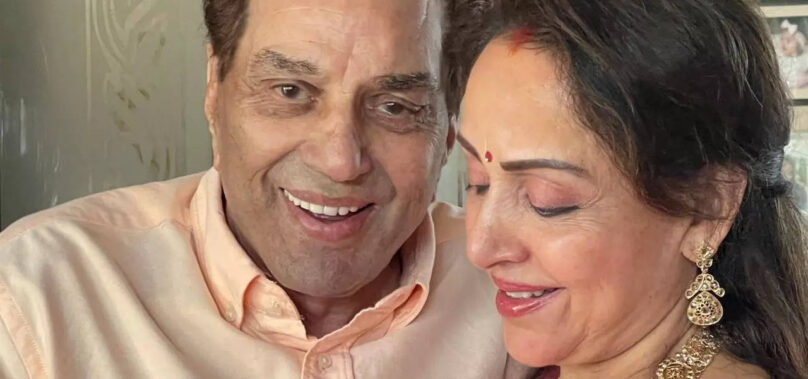 Hema Malini pens birthday note for Dharmendra