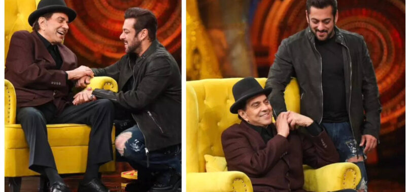 Salman shares pics with Dharmendra on b’day