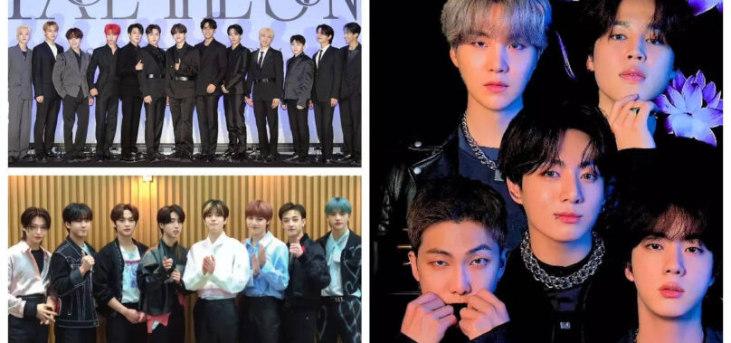 BTS, SEVENTEEN, Stray Kids RULE December rankings