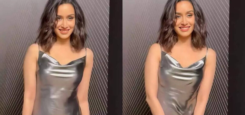 Shraddha’s metallic dress costs Rs 25k