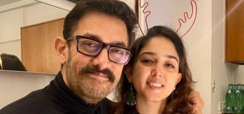 Aamir kisses daughter Ira as she wins an award