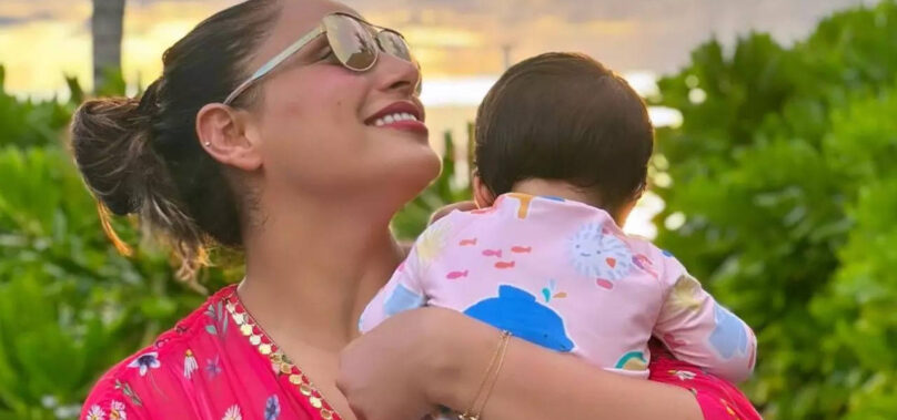 Bipasha celebrates Devi’s 13 month birthday