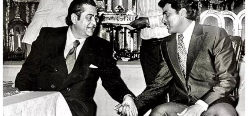 Dharmendra shares a memory with Raj Kapoor