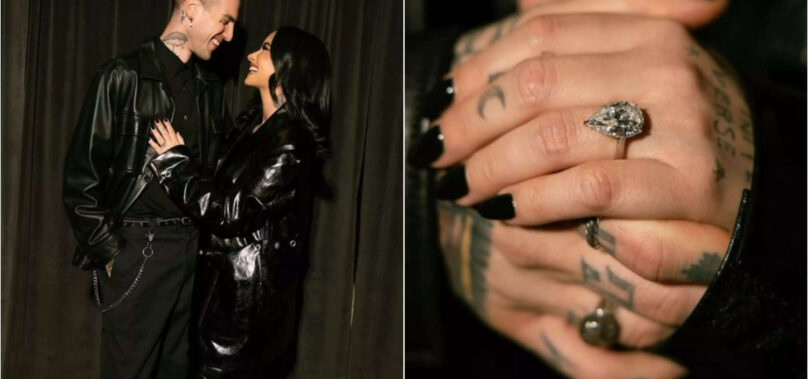 Demi Lovato- Jordan Lutes are now engaged!