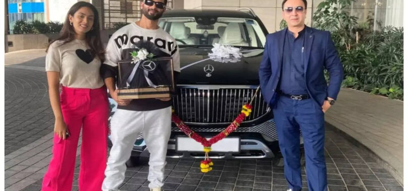 Shahid-Mira buys a new luxury car: PIC