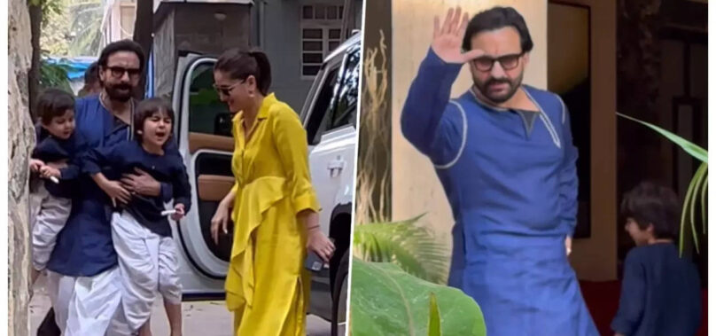 Saif-Kareena organize a birthday party for Taimur