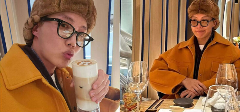 J-Hope surprises fans with cozy selfies